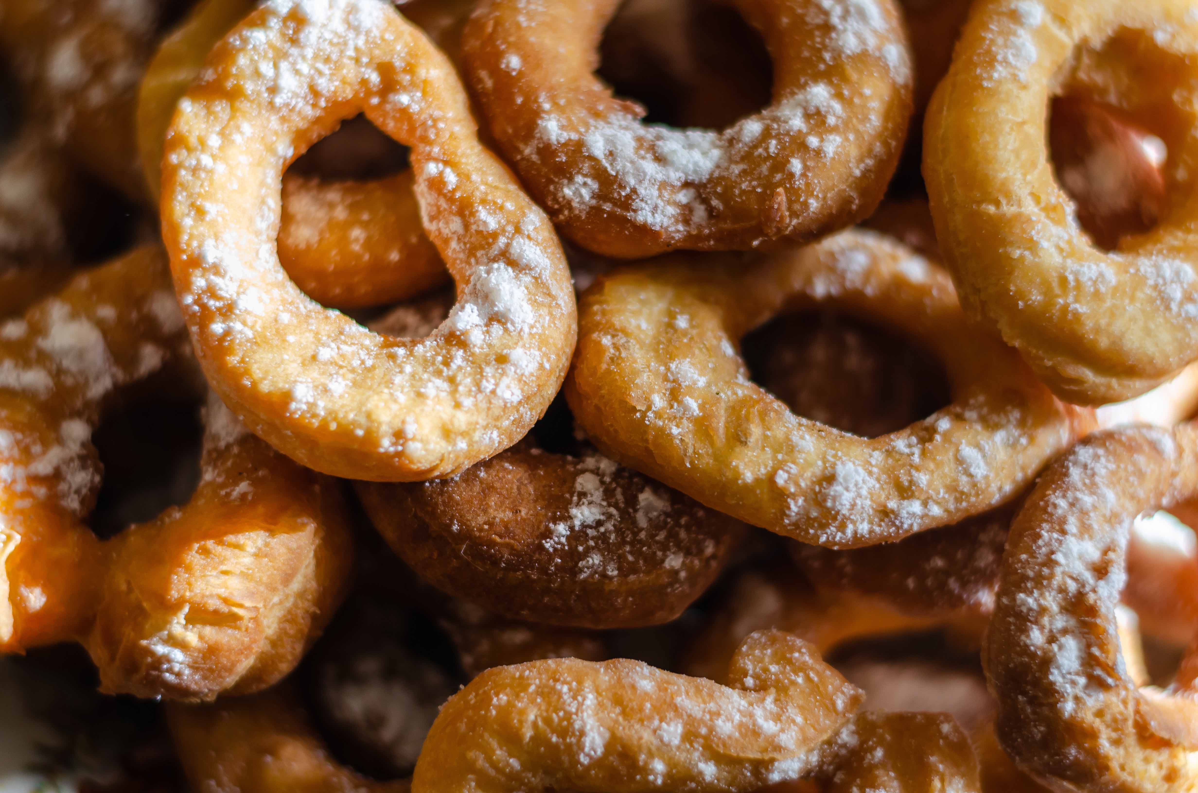 CIAMBELLINE DI PATATA ZUCCHERINA DI FRIGOLE - LA RICETTA