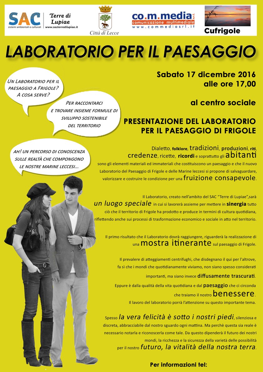 presentazione laboratorio 2016